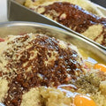 星空の黒牛 手ごね粗挽きハンバーグ 150g×2個(要冷凍) - 星空の黒牛