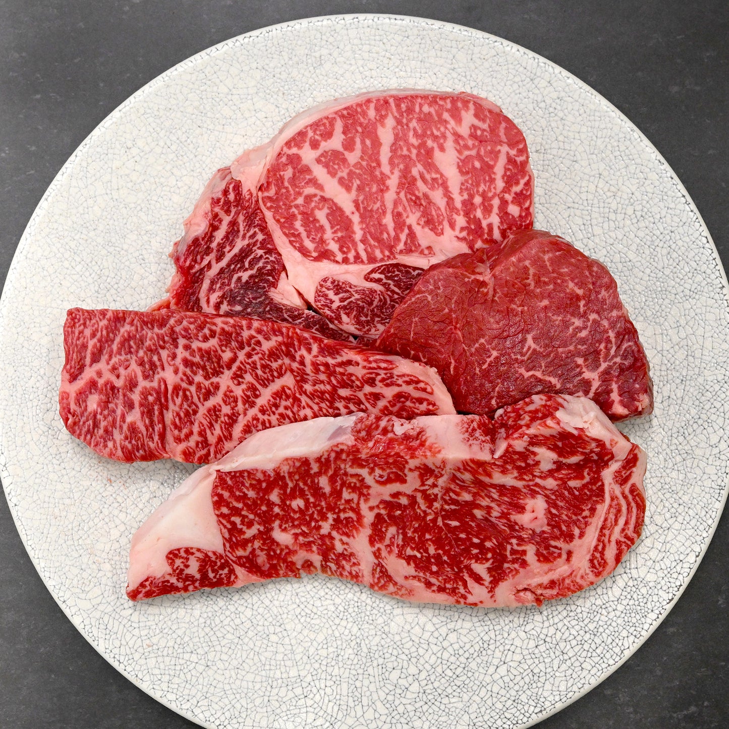 星空の黒牛　厚切りステーキ食べ比べギフト　ギフトボックス込み